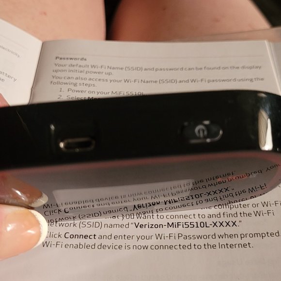 Verizon Jet Pack Hotspot Movil 4G LTE MiFi 5510L - Picture 8 of 10